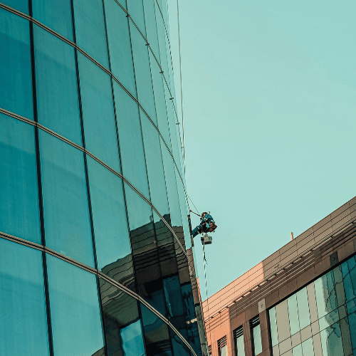 trabalho em altura edificio